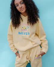 Wavey Baby Hoodie - Buttercup Yellow